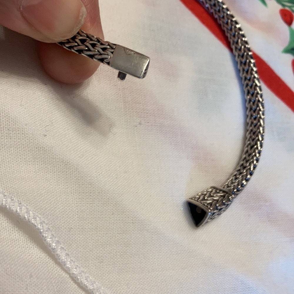 John Hardy Excellent UC Stunning Vintage Bracelet 🌺 925 Sterling - Picture 10 of 14